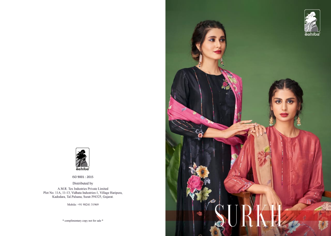 SAHIBA KURTI SURKH 