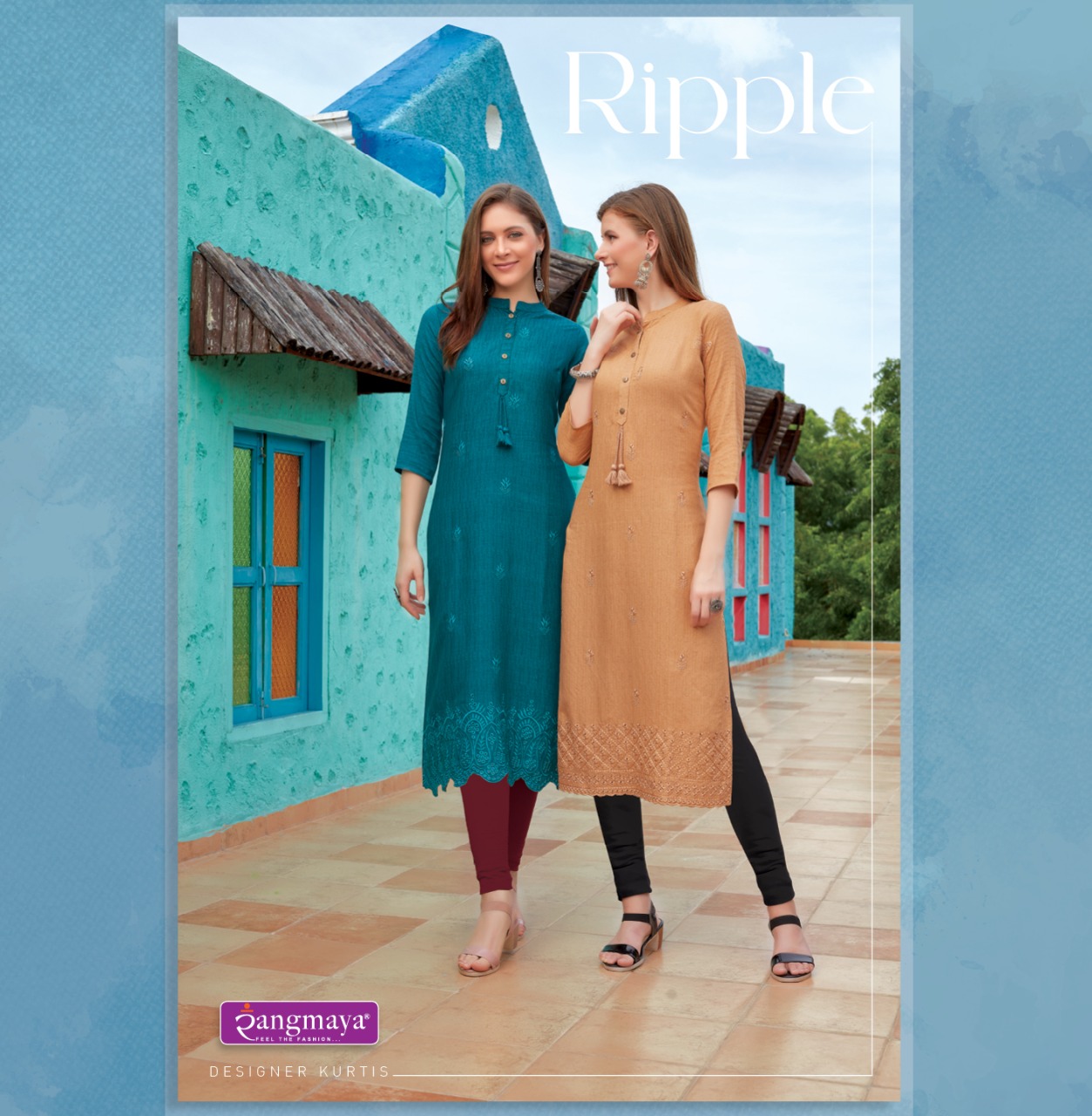 RANGMAYA KURTI RIPPLE