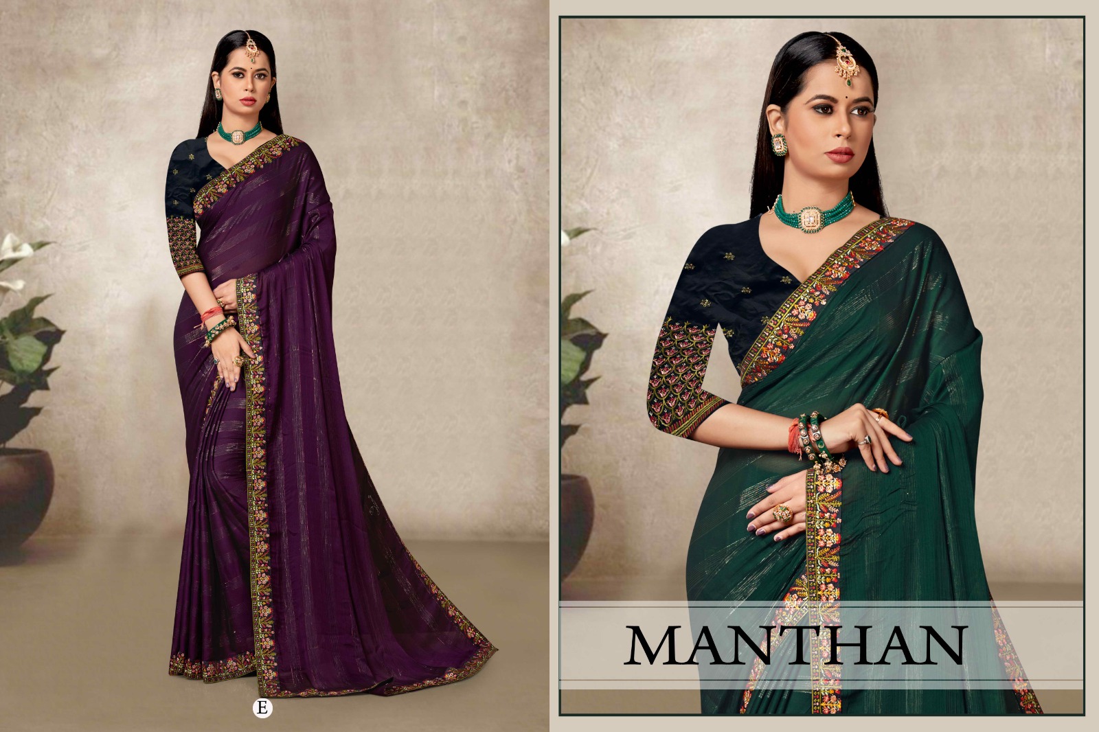 RONISA SAREES MANTHAN