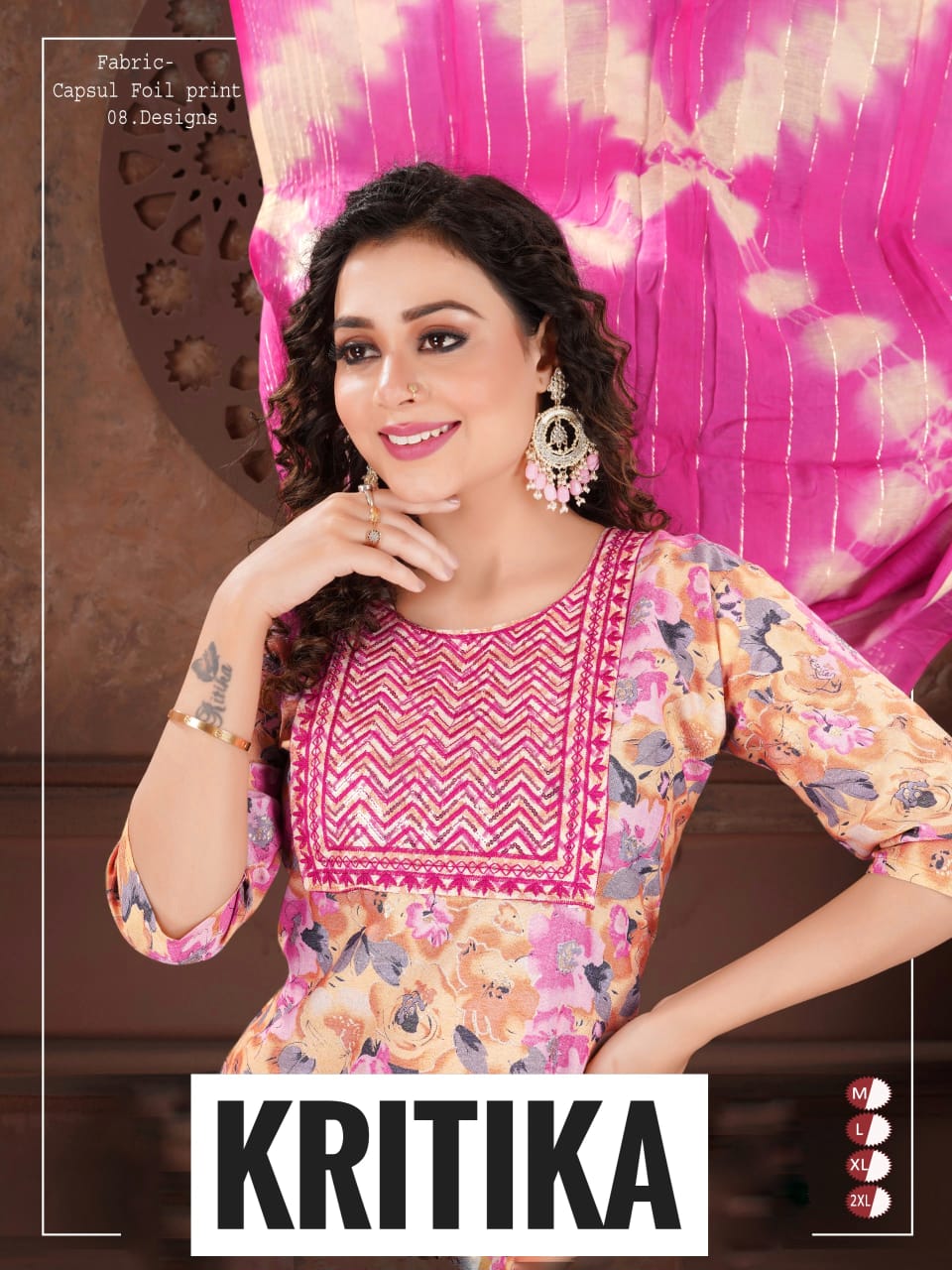 Rangjyot kurti Kritika 