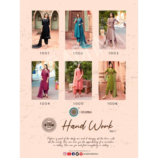 HAND WORK VOL 1 BY ARADHNA