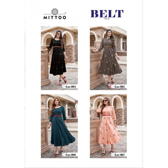 BELT VOL 5 BY MITTOO