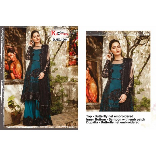 PAKISTANI SUITS D NO 1004A (1) BY KHAYYIRA