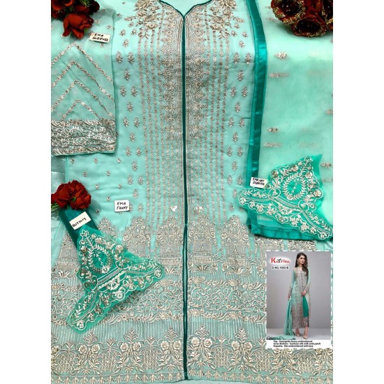 PAKISTANI SUITS D NO 1053B BY KHAYYIRA