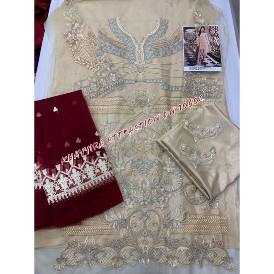 PAKISTANI SUITS D NO 1060C BY KHAYYIRA