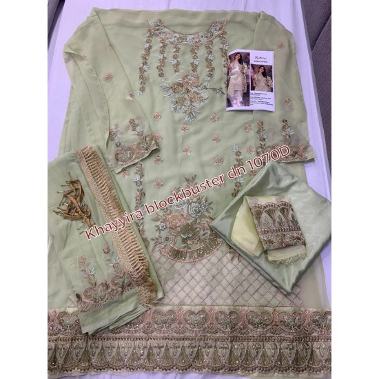 PAKISTANI SUITS D NO 1070D BY KHAYYIRA