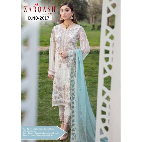 PAKISTANI SUITS D NO 2017A BY KHAYYIRA