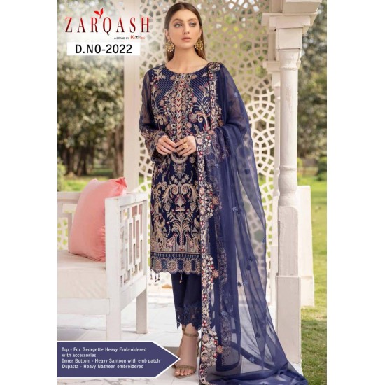 PAKISTANI SUITS D NO 2022A BY KHAYYIRA