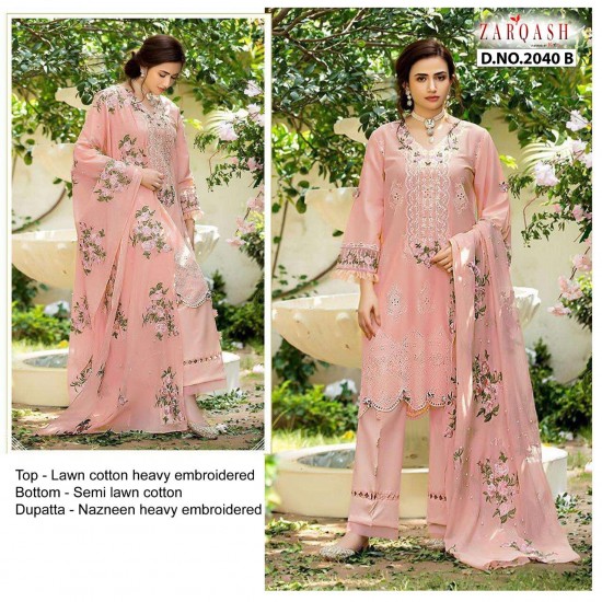 PAKISTANI SUITS D NO 2040B BY KHAYYIRA