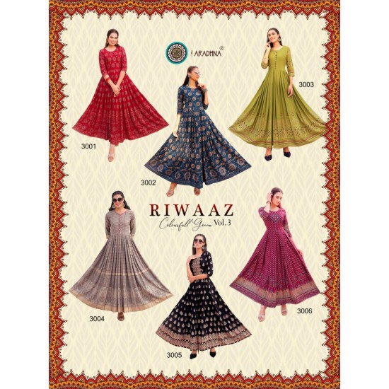 RIWAAZ VOL 3 BY ARADHNA