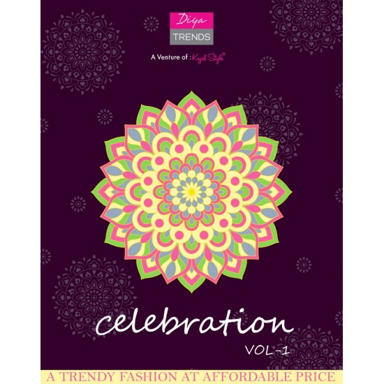 CELEBRATION  VOL 1 BY DIYA TRENDS