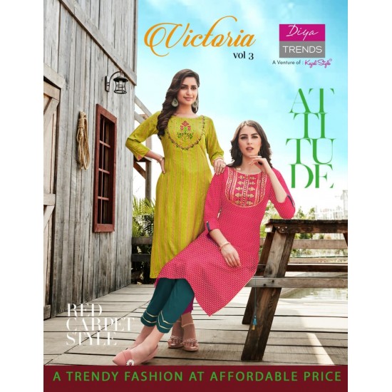 VICTORIA Vol-3 BY DIYA TRENDS