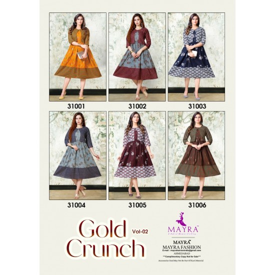 GOLD CRUNCH VOl-2 BY MAYRA