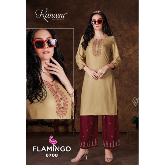 FLAMINGO VOL-2 BY KANASU KURTI