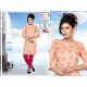 Rayon printed straight kurti