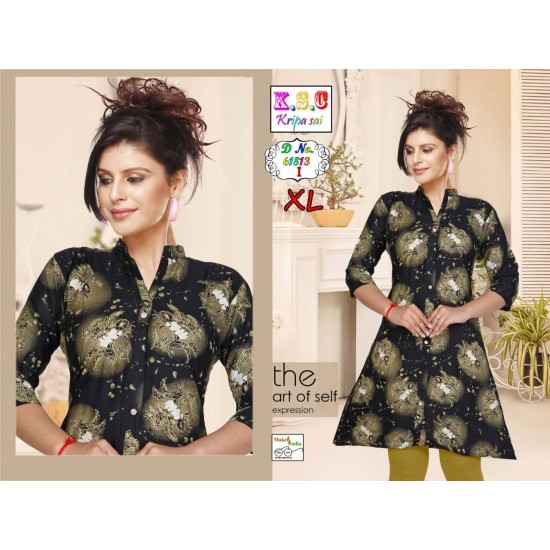 Rayon umbrella kurti