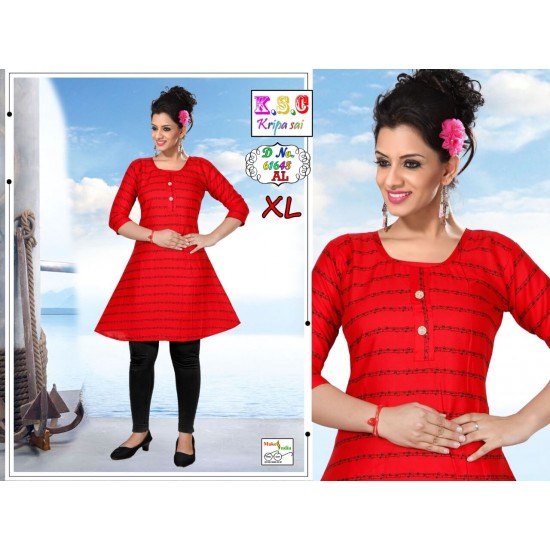 Rayon umbrella kurti