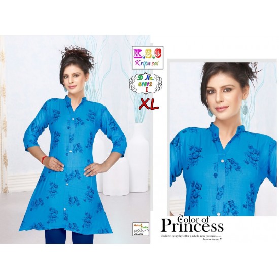 Rayon umbrella kurti