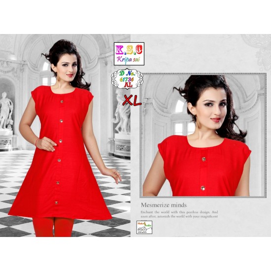 Rayon umbrella kurti