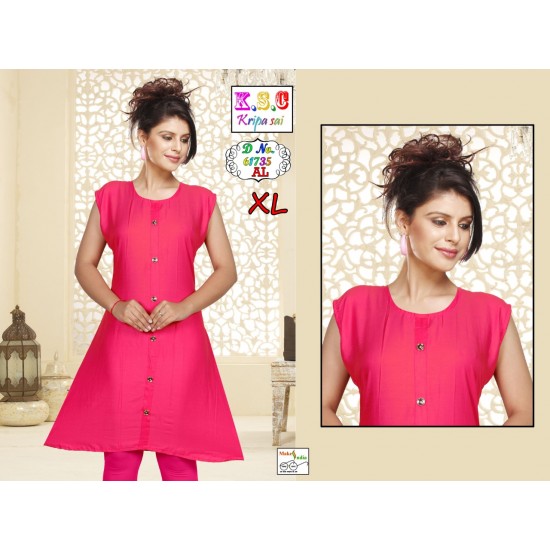 Rayon umbrella kurti