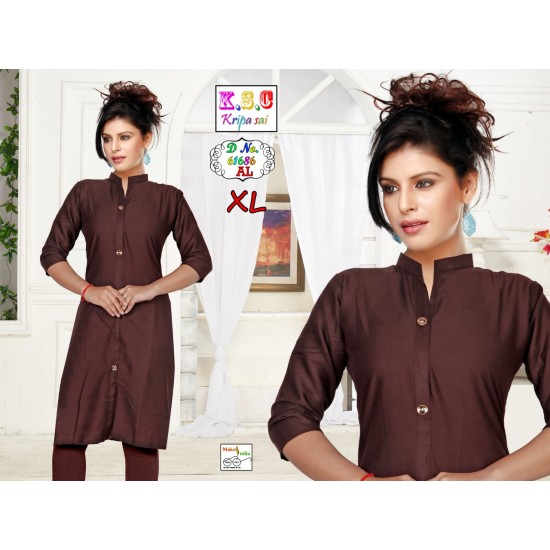 Straight Rayon kurtis