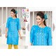 Rayon printed straight kurti