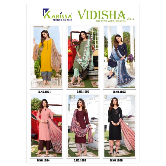 VIDISHA VOL-4 BY KARISSA