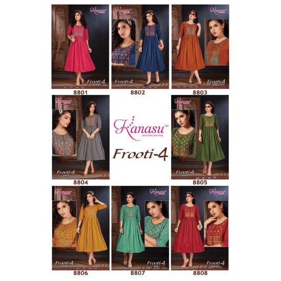 FROOTI VOL-4 BY KANASU KURTI