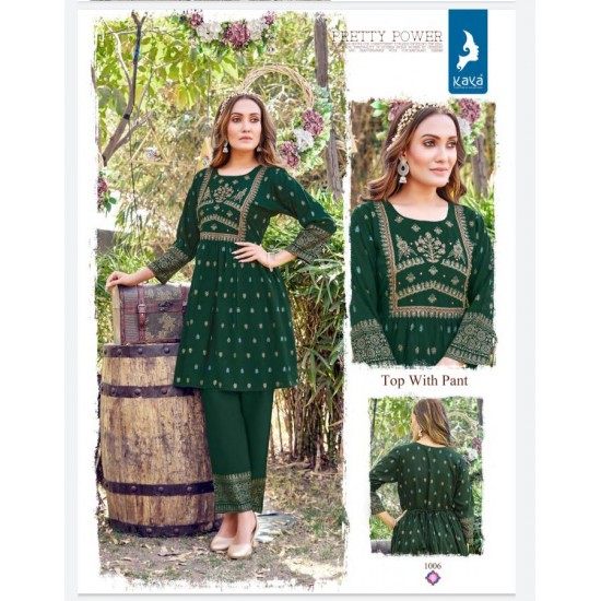 PALAK BY KAYA KURTI