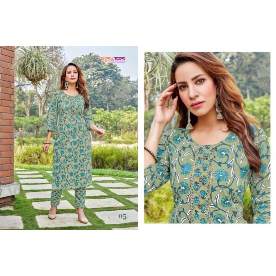 COTTON GHAZAL BY TIPS & TOPS