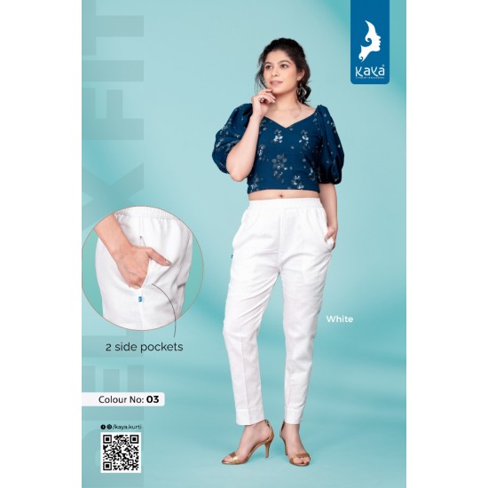 RELAXED FIT PANT BY KAYA KURTI