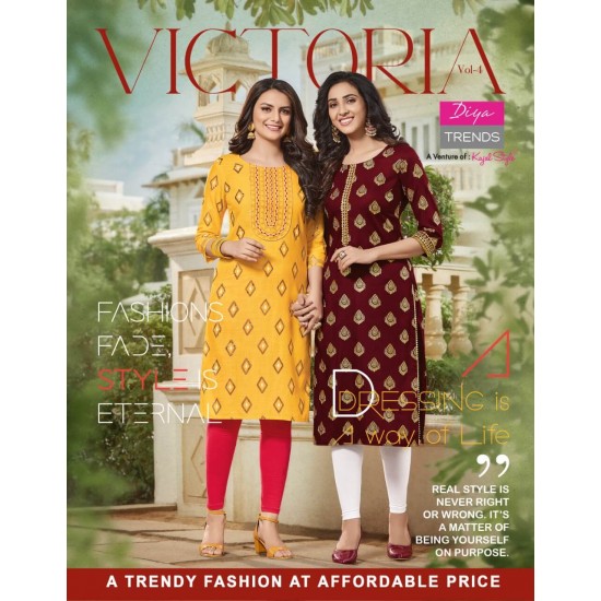 VICTORIA'S Vol-4 BY DIYA TRENDS