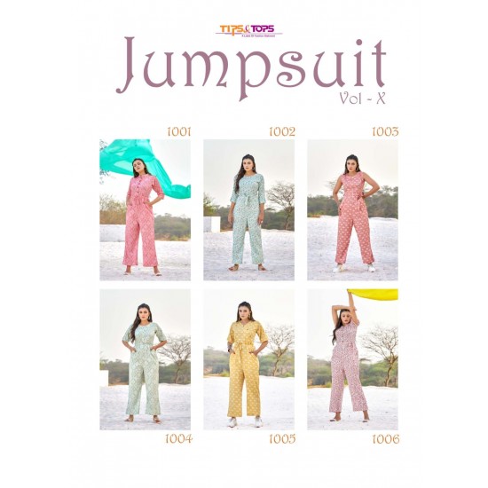 JUMPSUITS Vol 10 BY TIPS & TOPS