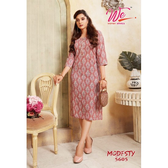 MODESTY BY WE