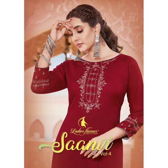 Saanvi Vol 4 by Ladies Flavour