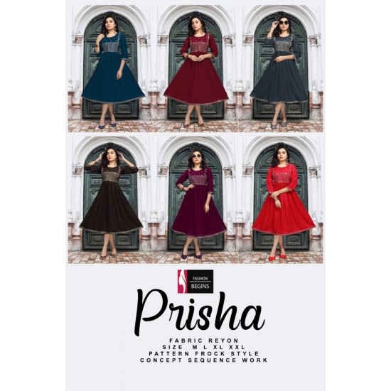 Prisha by fashion begins