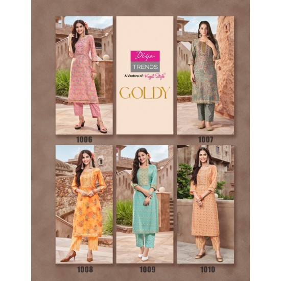 GOLDY VOL-1 BY DIYA TRENDS