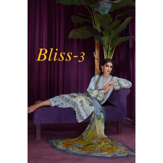 Bliss lawn 3 by DEEPSY SUITS