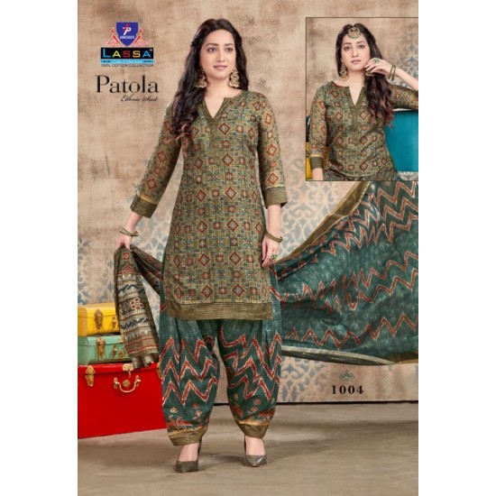 Patola Ethnic Suit Vol-1 by Lassa