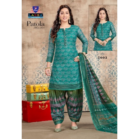 Patola Ethnic Suit Vol-1 by Lassa