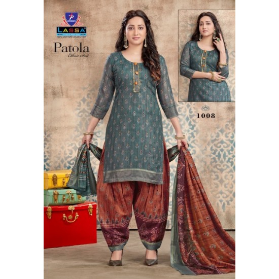 Patola Ethnic Suit Vol-1 by Lassa