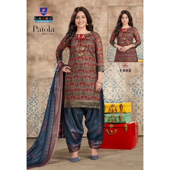 Patola Ethnic Suit Vol-1 by Lassa