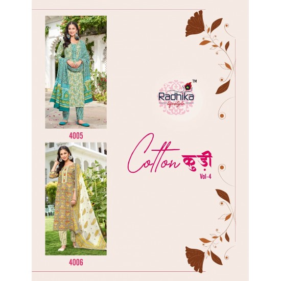 COTTON KUDI VOL 4 BY RADHIKA