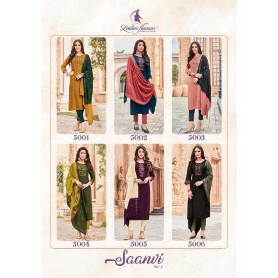 Saanvi vol 5 by Ladies Flavour