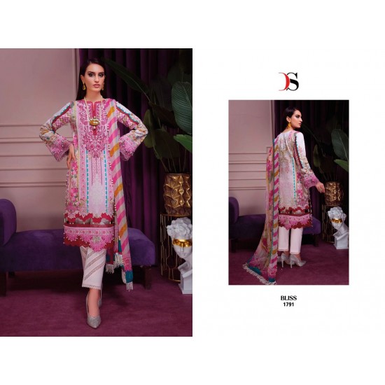 Bliss lawn 22-vol 4 by DEEPSY SUITS