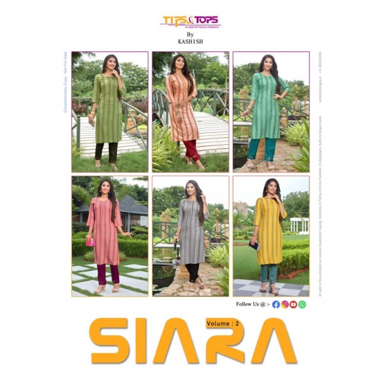 SIARA Vol 02 BY TIPS & TOPS