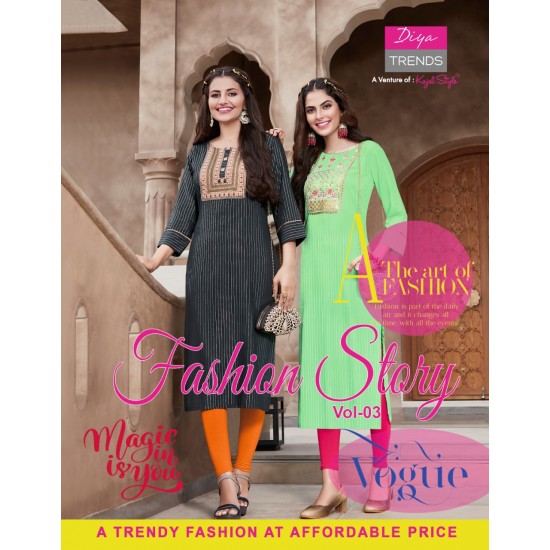 FASHION STORY VOL 3 BY DIYA TRENDS