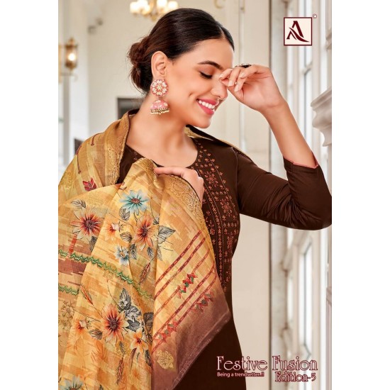 FESTIVE FUSION BY Alok Suit