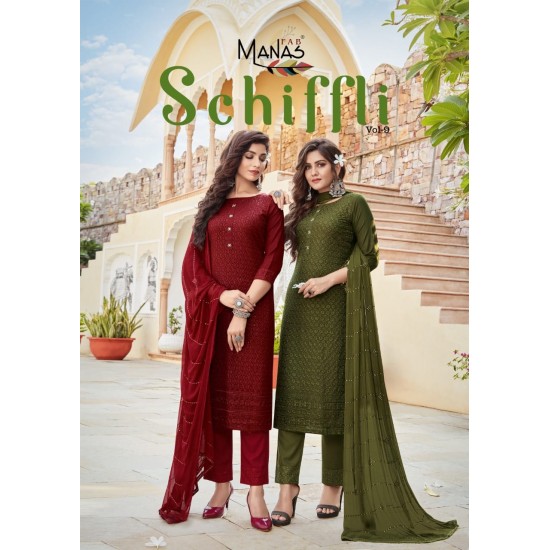 Schiffli vol.9 by MANAS FAB