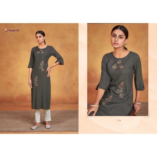 AMOUR VOL 2 BY  VAMIKA KURTI WITH PENT 